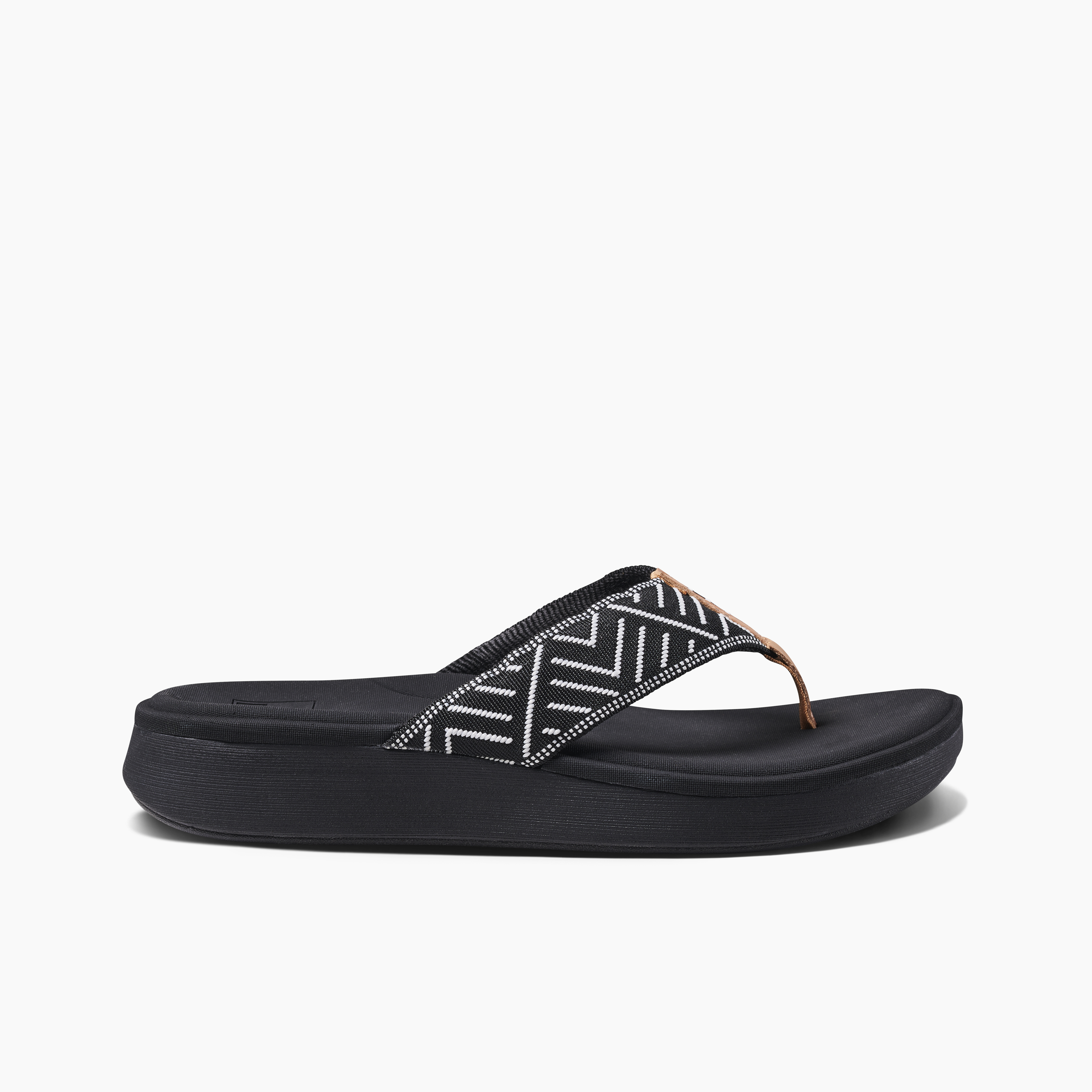 Reef Cusion Cloud TX black geo Zwart 