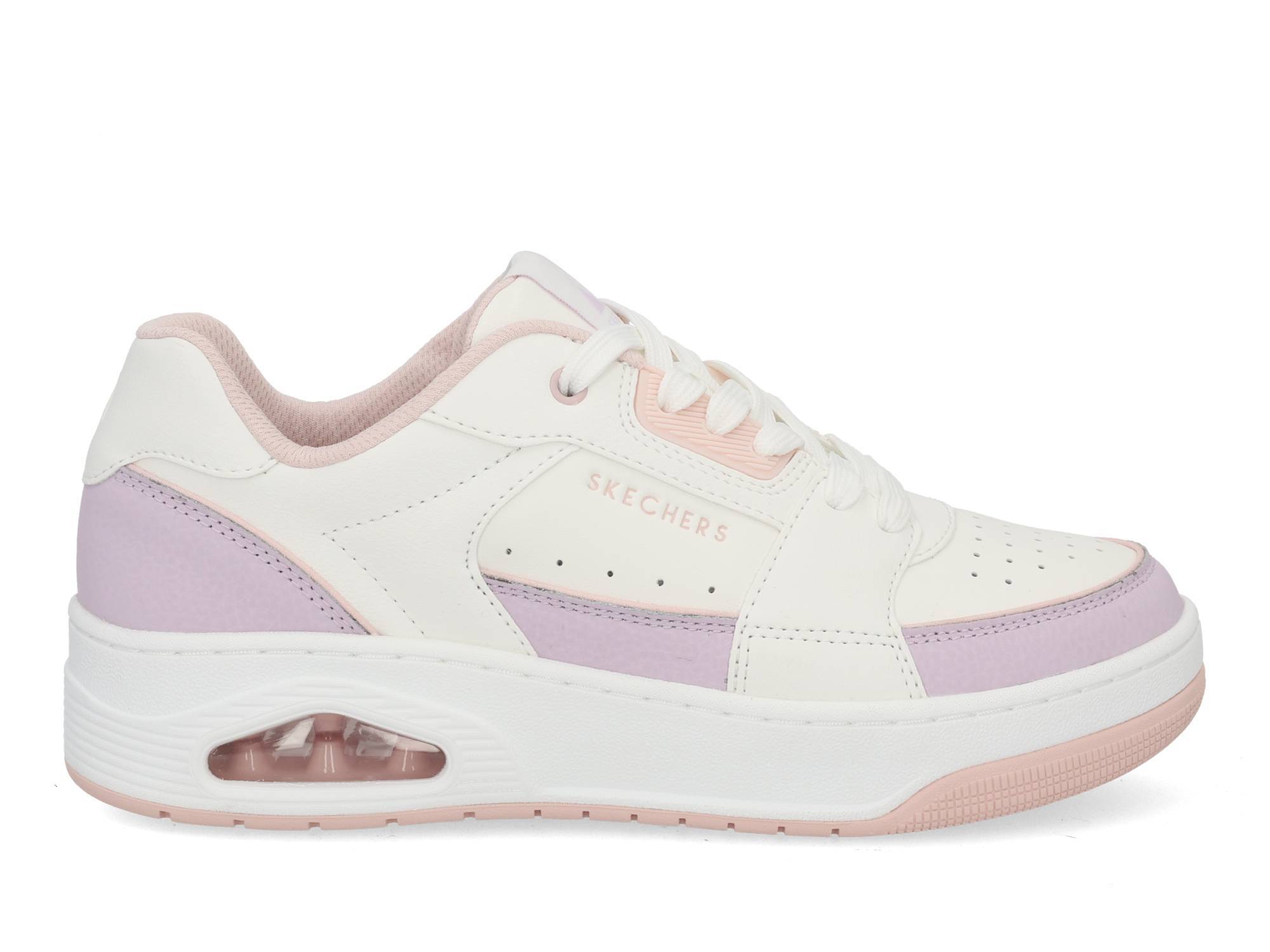 Skechers Uno court couted style WLVP Roze 