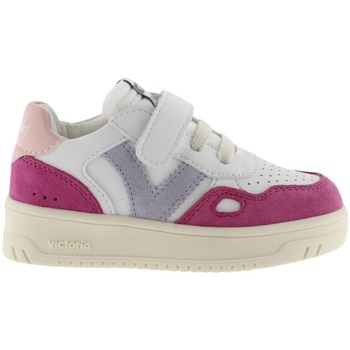 Victoria Sneakers  Baskets seul bride en cuir fendu multicolore enfant