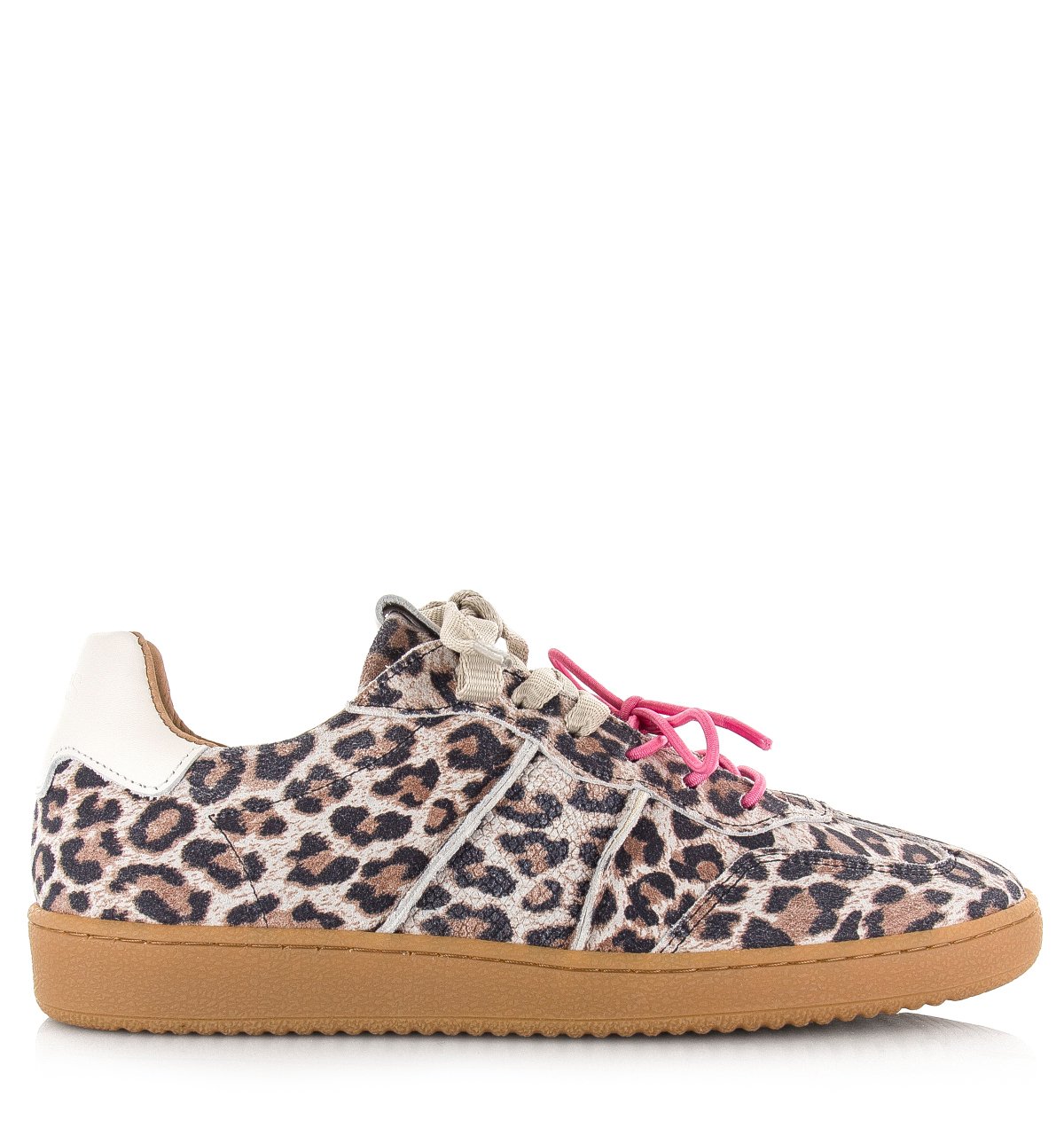 DWRS LABEL DWRS - POONA panterprint sneakers Leer Dames