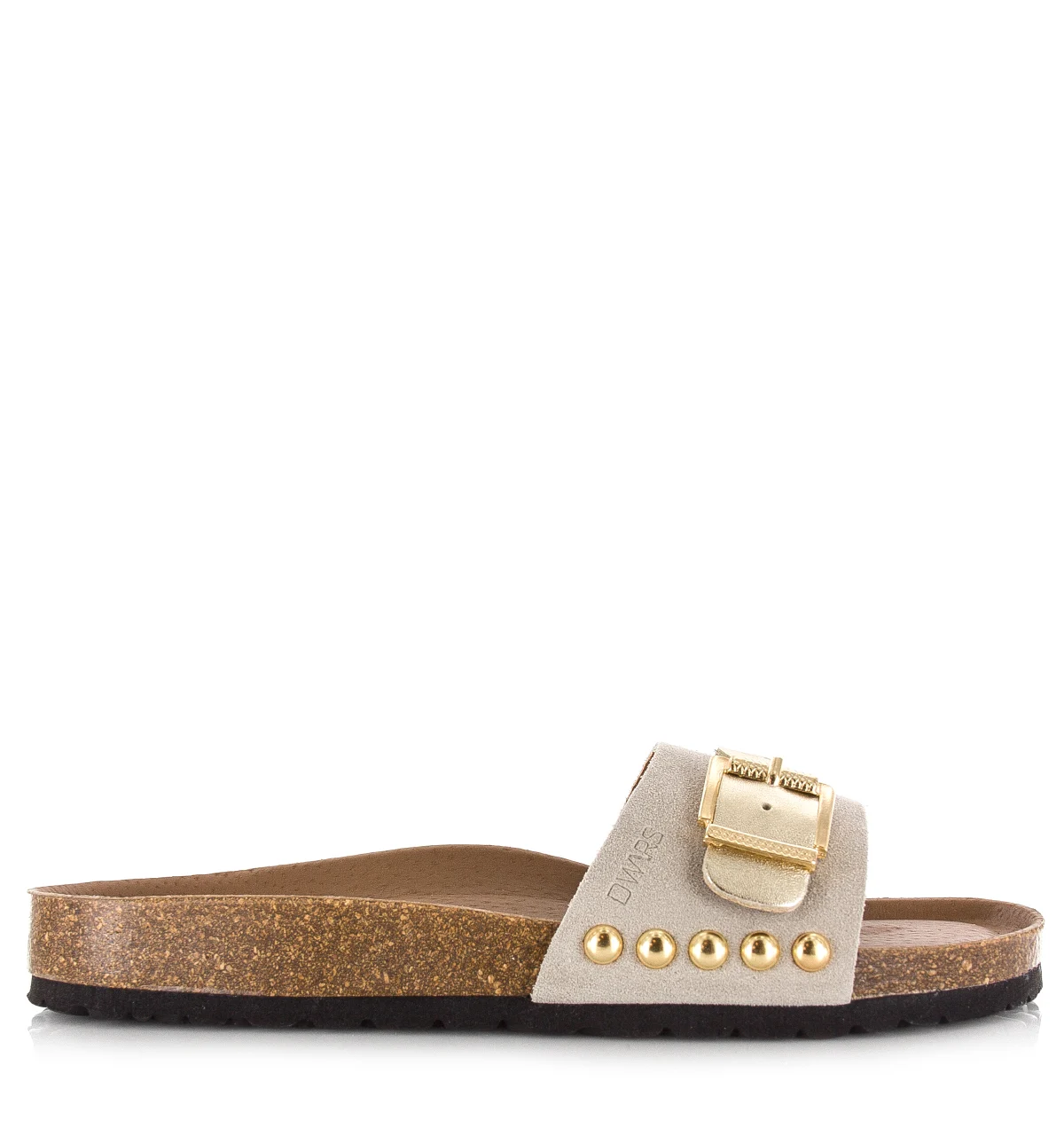 DWRS Label Dwrs java leren slippers leren slippers dames
