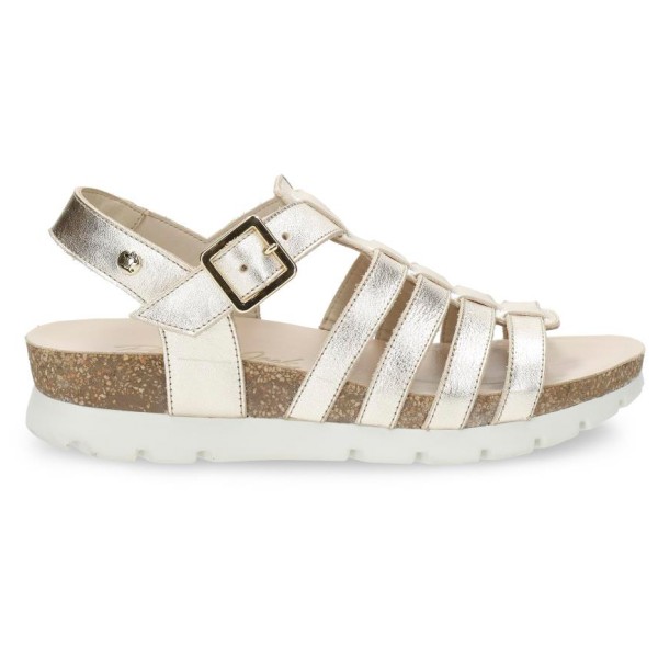 Panama Jack  Women's Sasha Shine B1 - Sandalen, beige/wit