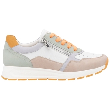 Remonte Sneakers met sleehak , vrijetijdsschoen, halfschoen, veterschoen met gepolsterde schacht