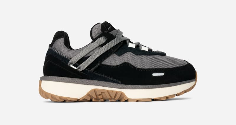UGG Sneakers RETROFI LOW , plateausneaker, chunky sneaker, veterschoen met zachte binnenzool
