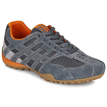 Geox Veterschoenen U SNAKE ORIGINAL , veterschoen, vrijetijdsschoen, trekking sneaker met leren binnenzool