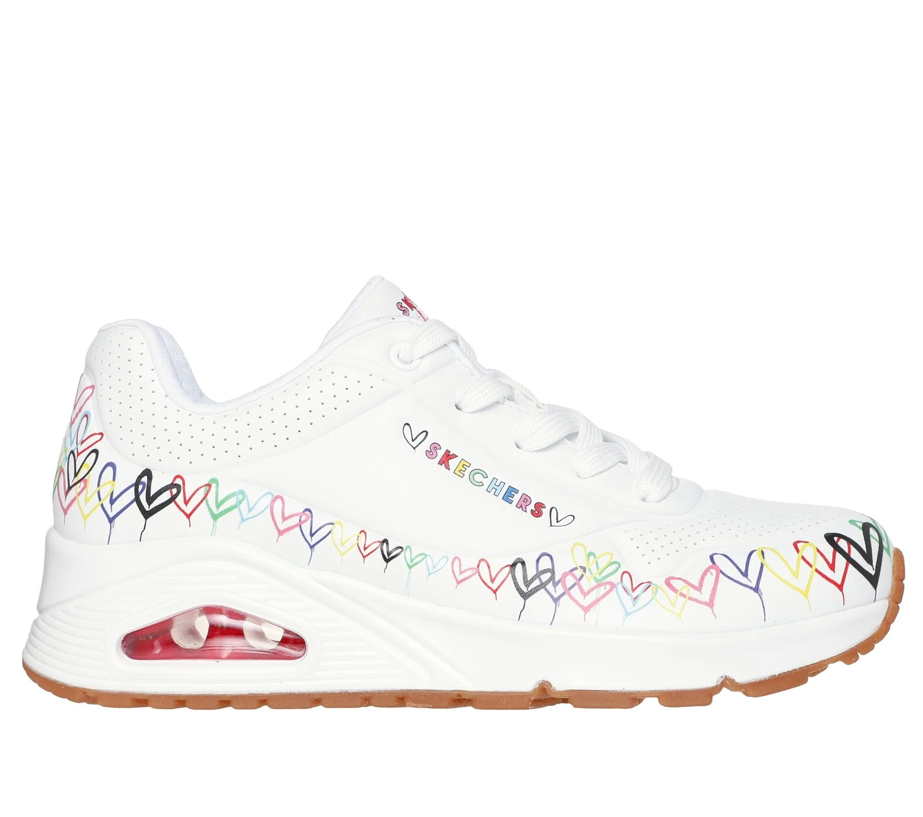 Skechers Uno-love all around white/multi 177917/wmlt