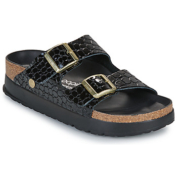 Papillio Slippers  Arizona Flex Platf LENA Croc Black HEX