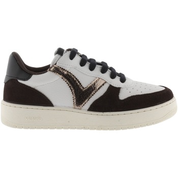 Victoria Sneakers  Baskets daim et métal femme Madrid