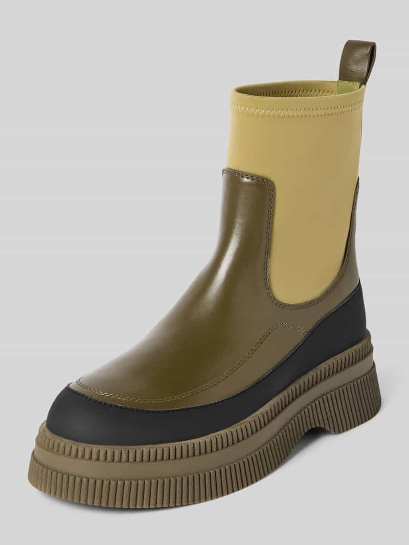 Marc Cain Bags & Shoes Chelsea boots met logo-applicatie