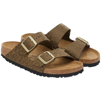 Birkenstock Sandalen  Arizona Synthetic Leo Narrow - Khaki