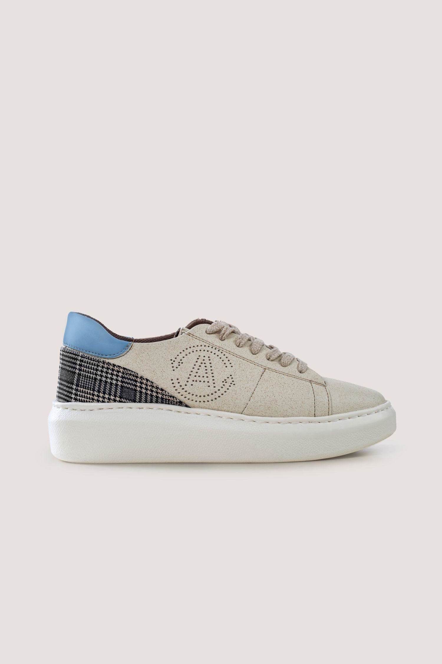 AGAZI Damen vegan Sneaker Jane Himmelblau