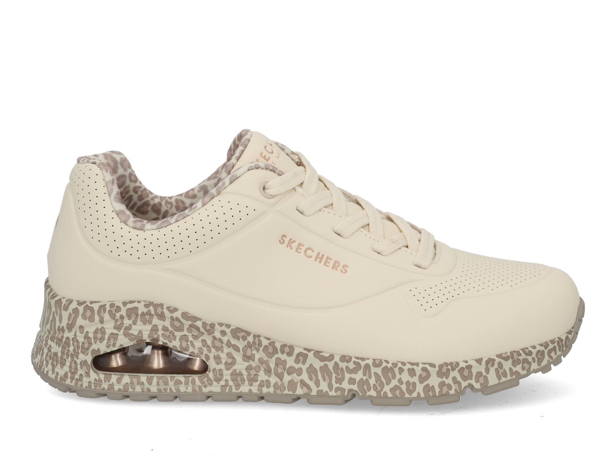 Skechers Uno Safari Time WHLD Wit 
