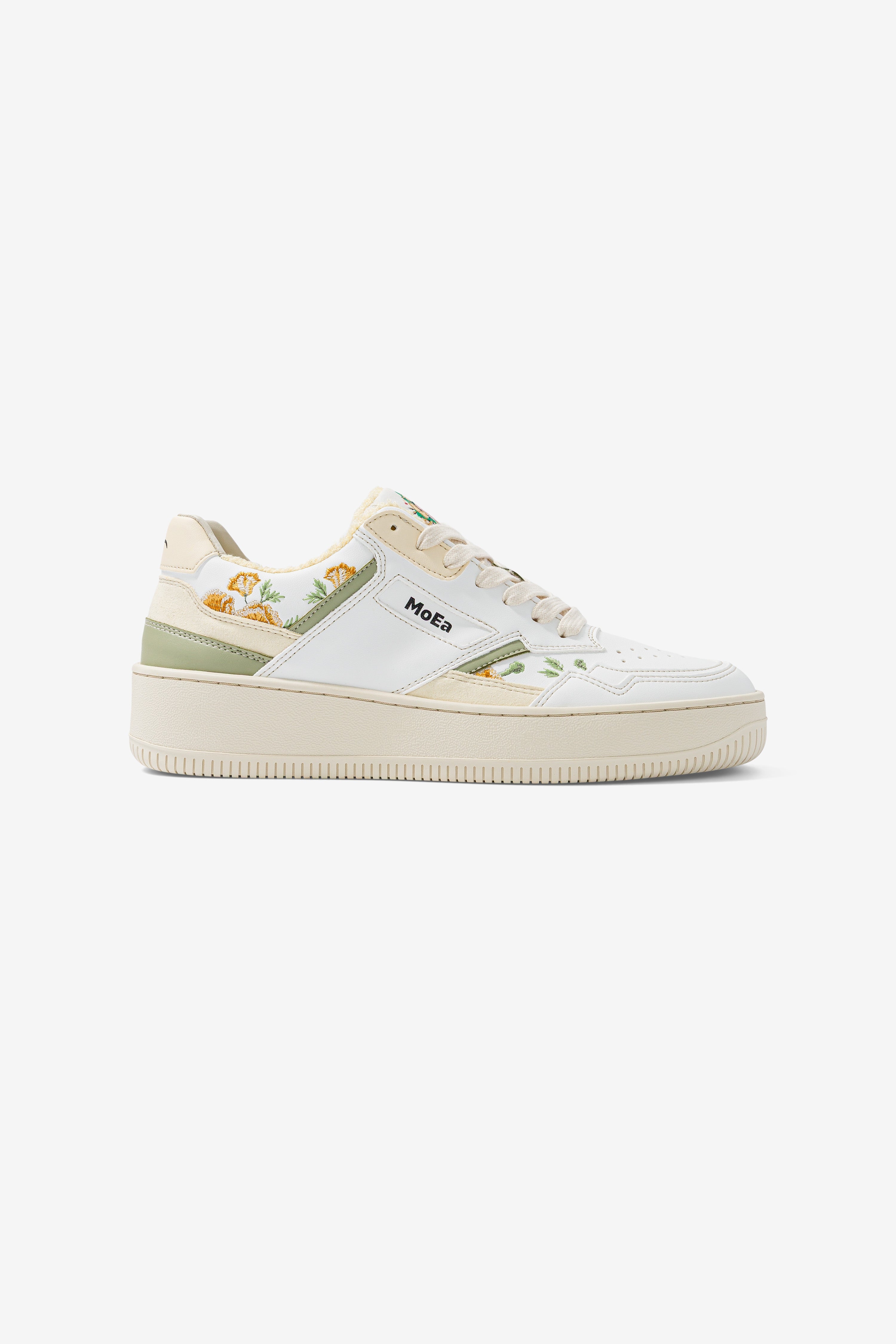 MoEa Herren vegan Sneaker Gen1 Frida Kahlo X  WeiÃŸ