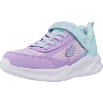 Skechers Sneakers  SOLA GLOW LIGHTS , slip-on sneaker, blink-, klittenbandsluiting, maat sjabloon om te downloaden