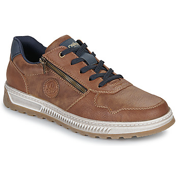 Rieker Sneakers Vrijetijdsschoen, halfschoen, veterschoen met contrastafwerking
