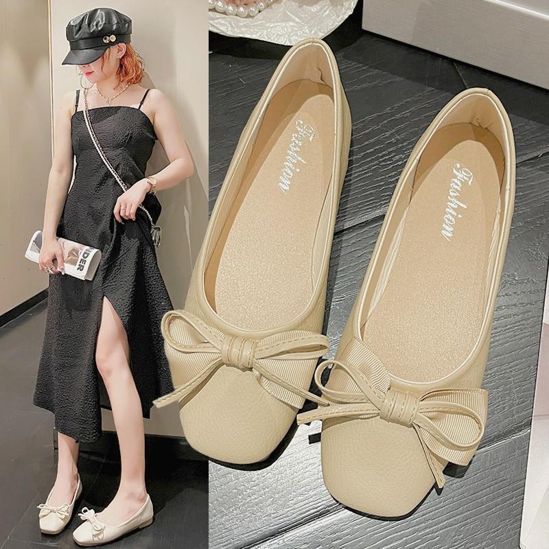 Umsif Casual schoenen met zachte zool voor dames, lichte strik, ondiepe vrijetijdsschoenen 40