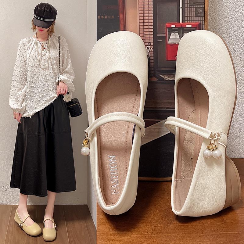 Chic Steps mode 2024 Nieuwe Zomer Vrouwen Casual Flats Comfortabele Zachte Bootschoenen Loafers Ballerina Ondiepe Ronde Neus Ballet Platte Schoenen 40 kaki