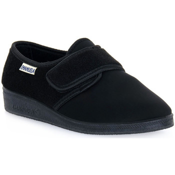 Emanuela Slippers  601 NERO PANTOFOLA