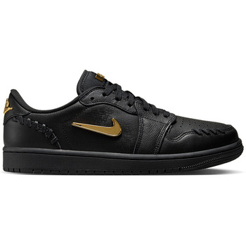 Nike Sneakers  Jordan 1 Low Method of Make Black Metallic Gold (Women's)