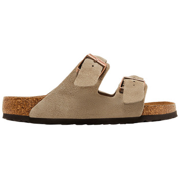 Birkenstock Sneakers  Arizona Soft Footbed Suede Taupe