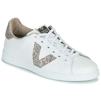 Victoria Lage Sneakers  TENIS PIEL GLITTER