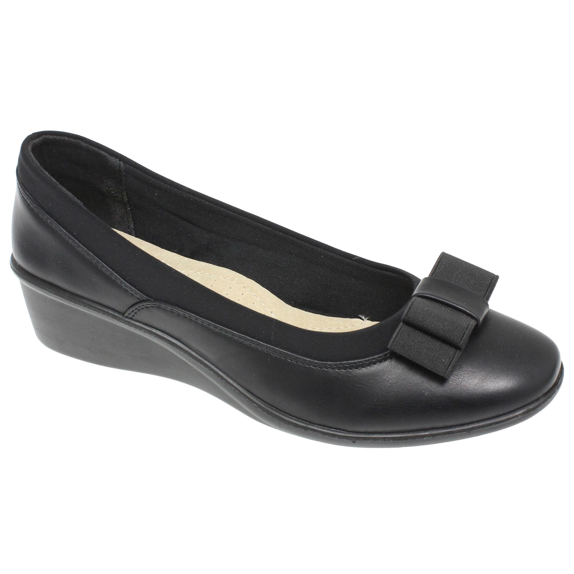 Pertemba FR - Apparel Lunar dames/dames diaken lederen pumps 3 UK