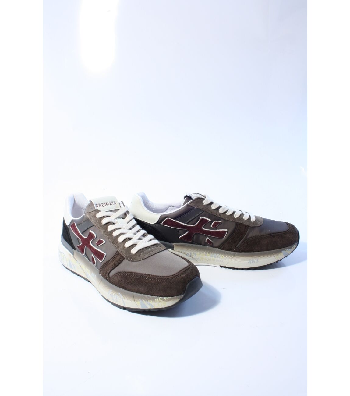 Premiata Heren sneakers bruin 41