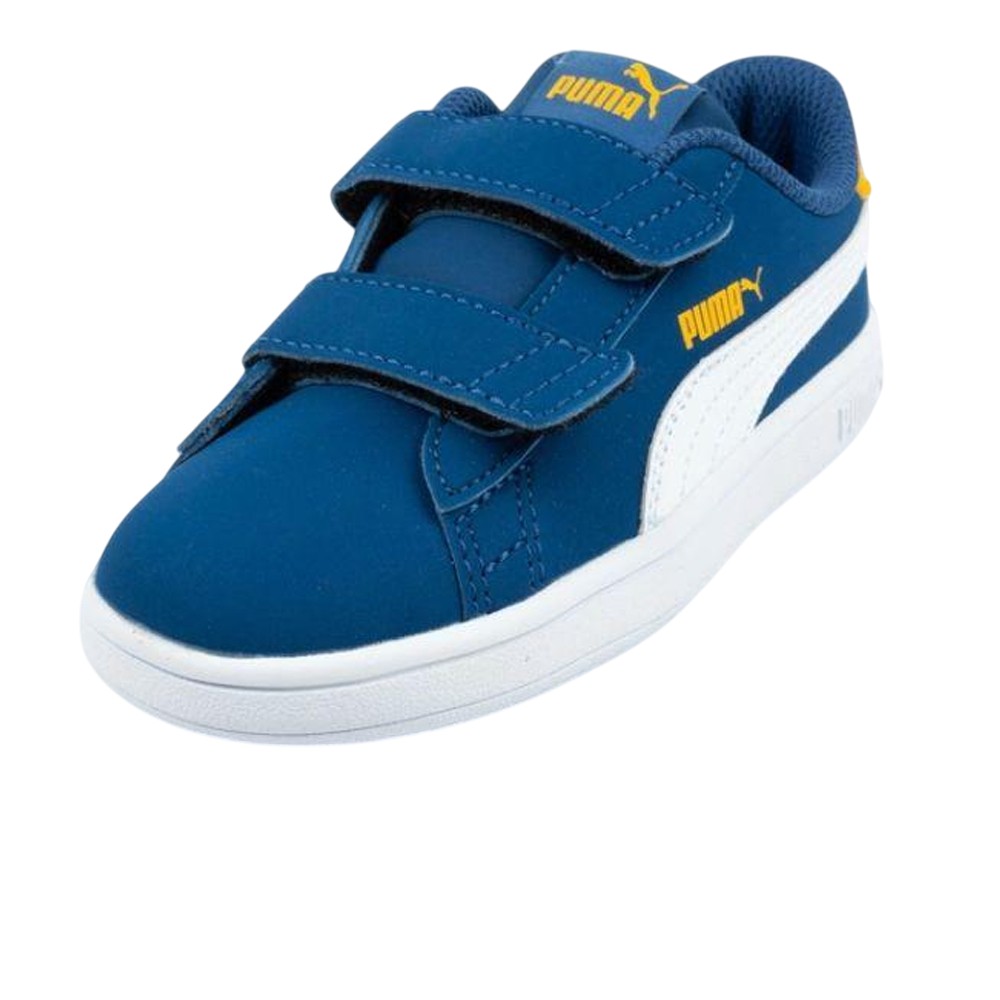Puma Kinder/kinder smash v2 ecologisch leren schoenen