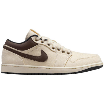 Nike Lage Sneakers  Jordan 1 Low Premium Pale Ivory Off Noir Baroque Brown