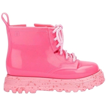 Melissa Laarzen  MINI Coturno Baby Boots - Glitter Pink