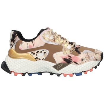 Exé Shoes Lage Sneakers  EXÉ Sneakers 3020-10 - Brown Snake Lea