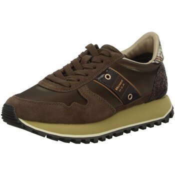 Blauer Lage Sneakers  -