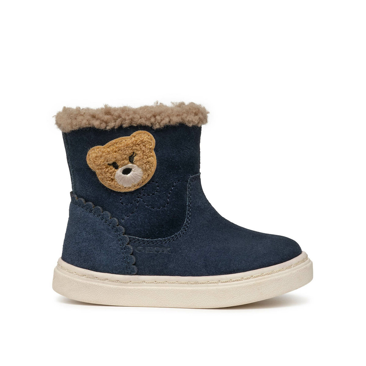 Geox Winterlaarzen B NASHIK GIRL A Klittenbandlaarzen, babylaarzen winterlaarzen met schattige patch