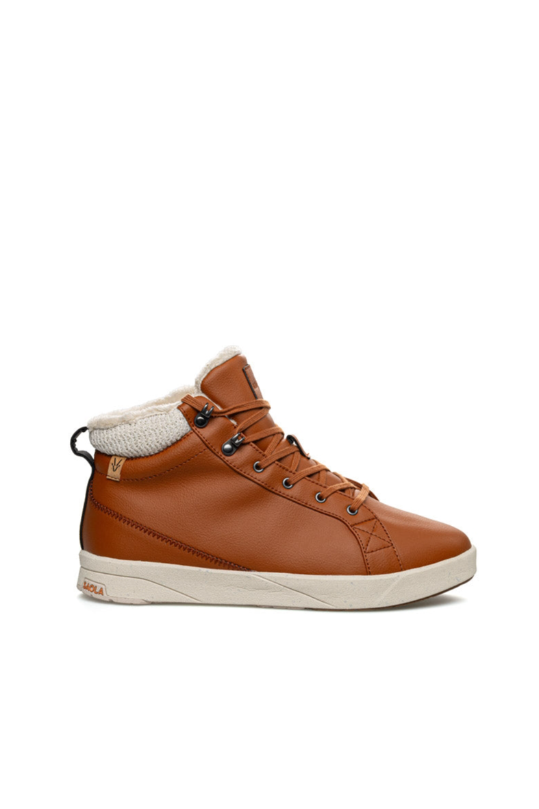SAOLA Damen vegan Sneaker Damen Bergen Wasserdicht Warm Karamell