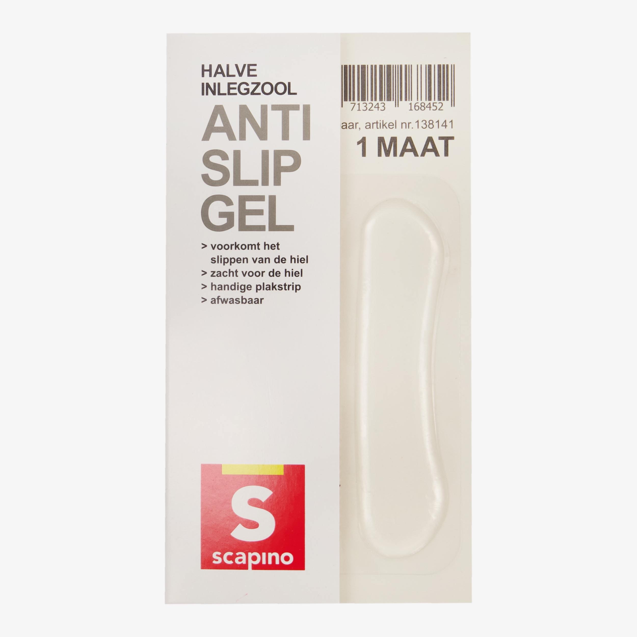 Scapino Halve inlegzool gel