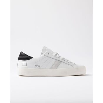 Date Lage Sneakers  W431-HL-CA-WB HILL LOW CALF-WHITE BLACK