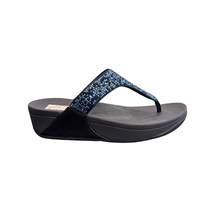 FitFlop Lulu crystal mix toe-post