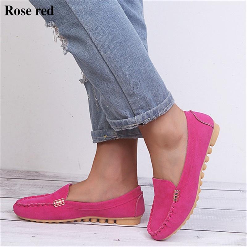 Arbutus Mode damesschoenen Casual platte loafers Damespantoffels Zachte denim platte jeansschoenen 37