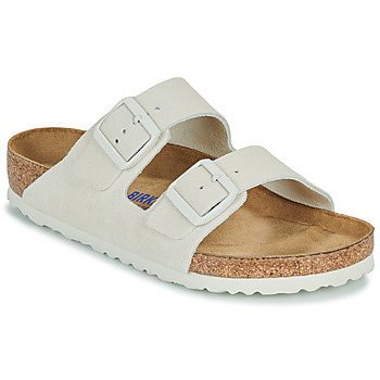 Birkenstock Slippers  Arizona SFB LEVE Antique White