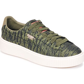 Puma Lage Sneakers  Basket Platform Bi Color