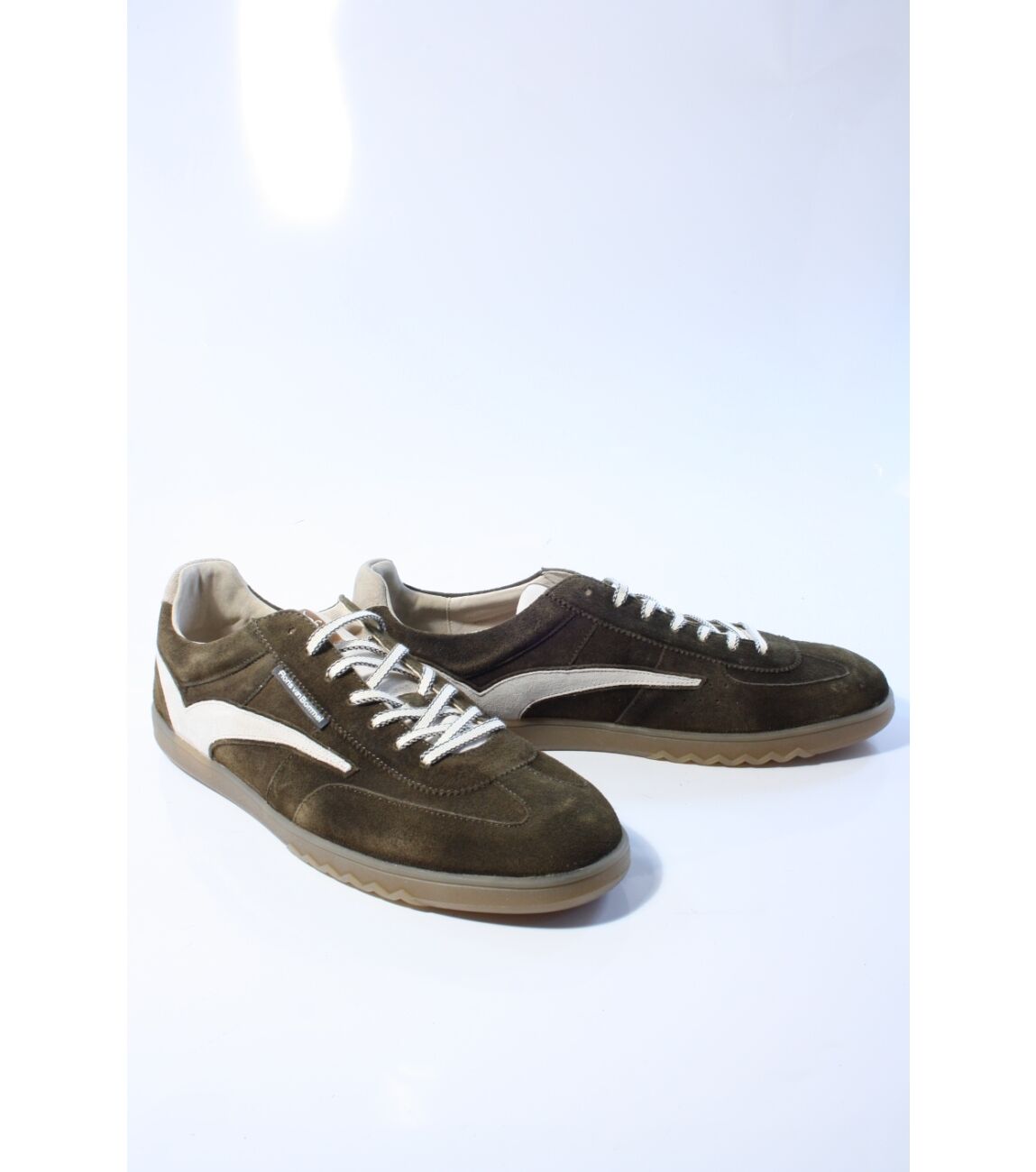 Floris van bommel Heren sneakers groen 9.5