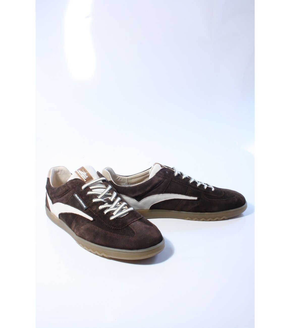 Floris van bommel Heren sneakers bruin 10