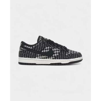 Nike Lage Sneakers  Dunk Low Harris Tweed White Black Multi (Women's)