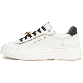 NeroGiardini Lage Sneakers  Cile Guanto T.Brill Platino 6074 Tr Gonzaga 8