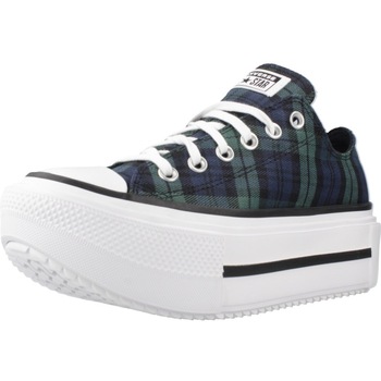 Converse Lage Sneakers  CHUCK TAYLOR ALL STAR LIFT DOUBLE STACK PLATFORM PLAID