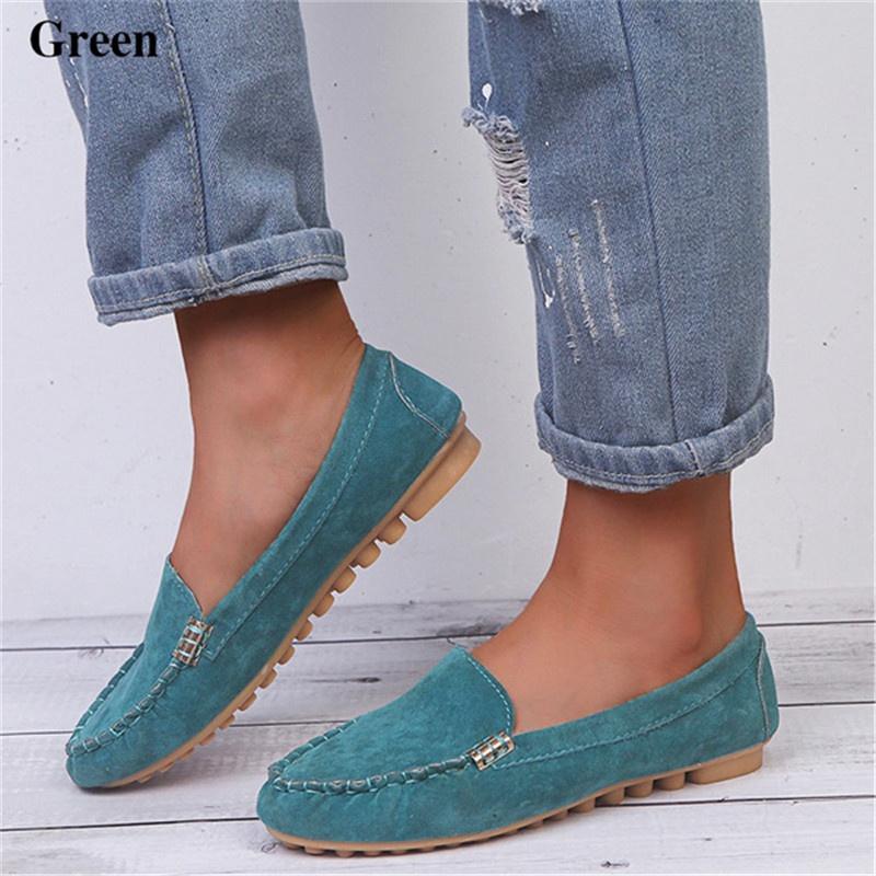 Arbutus Mode damesschoenen Casual platte loafers Damespantoffels Zachte denim platte jeansschoenen 39