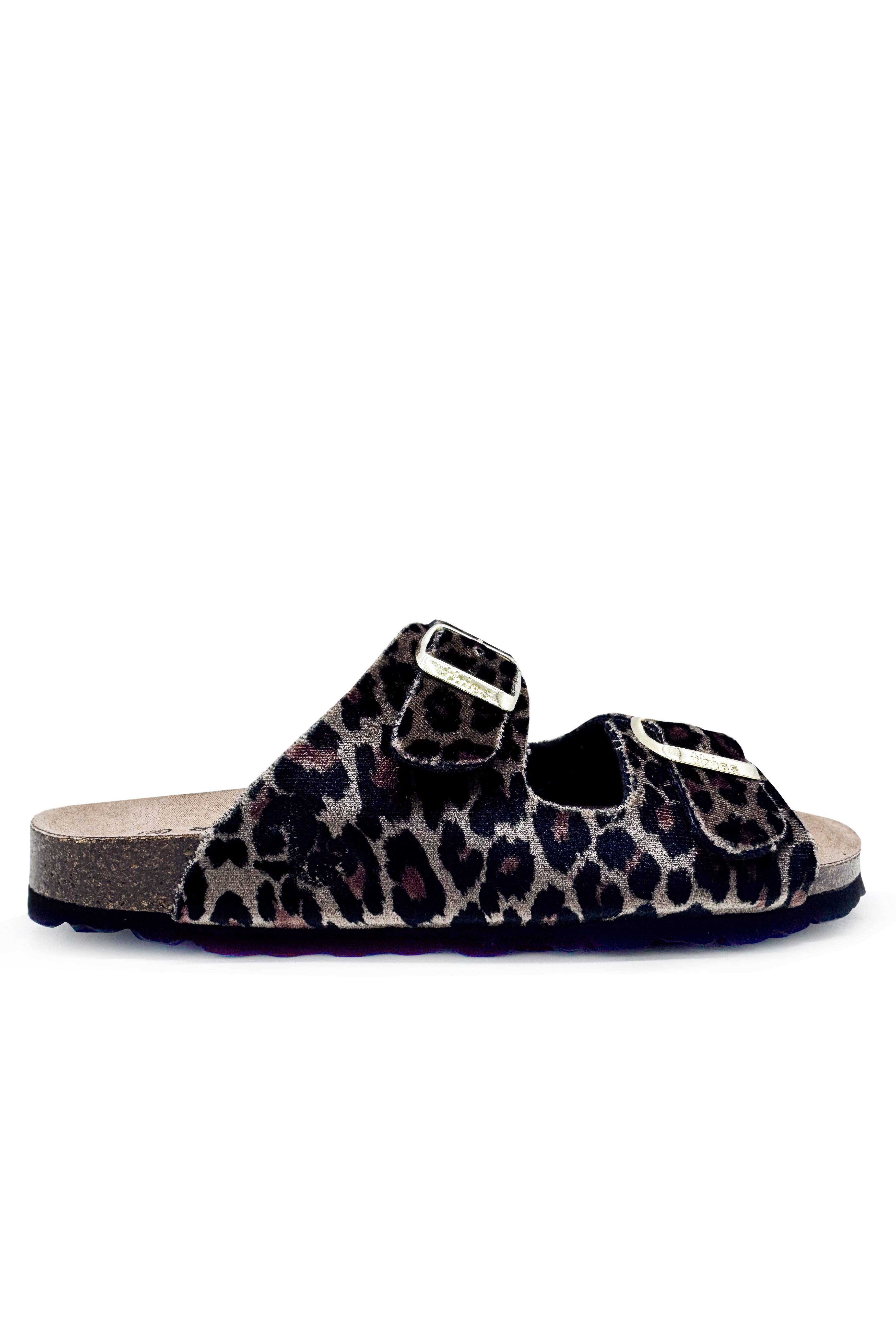 Thies Damen vegan Sandalen Rec Leo Beige