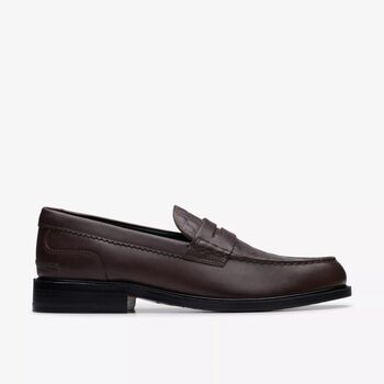 Clarks Mocassins  CRAFT JAMES 26184687-BROWN