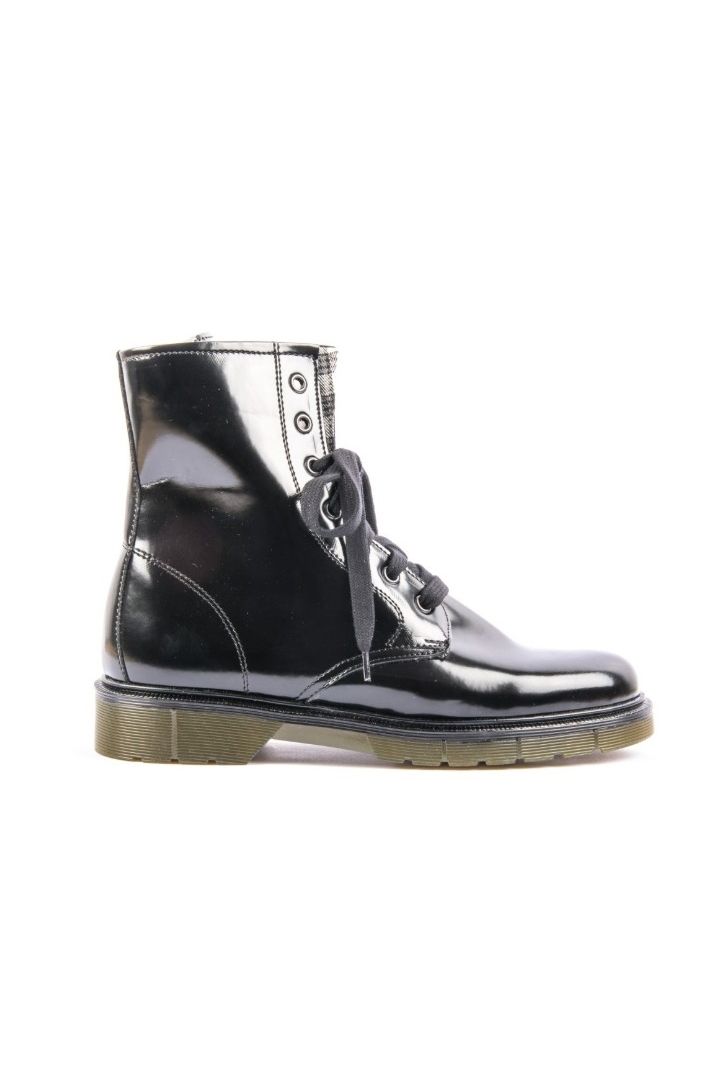 Risorse Future Damen vegan Stiefelette Mr. Vegan Schwarz