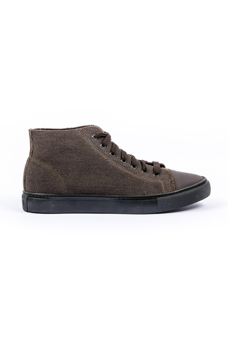 Risorse Future Herren vegan Sneaker Winter Scout Dunkelbraun
